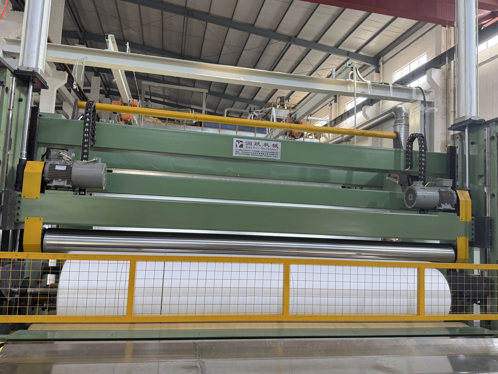 High-Speed Slitting of Changzhou Runyue Machinery Co., Ltd. Successfully Tested and Put into Operation