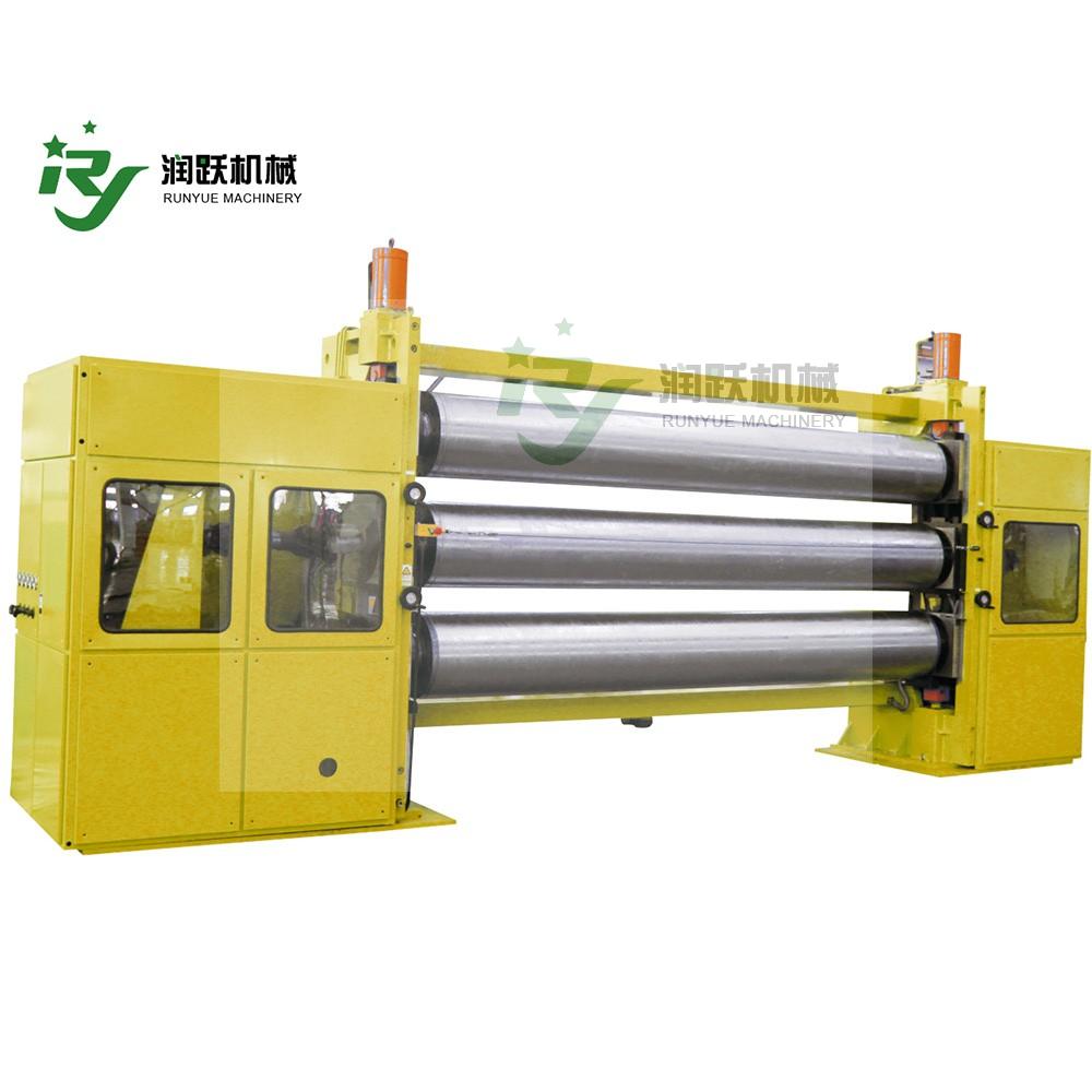 Three-roller calendar equipment